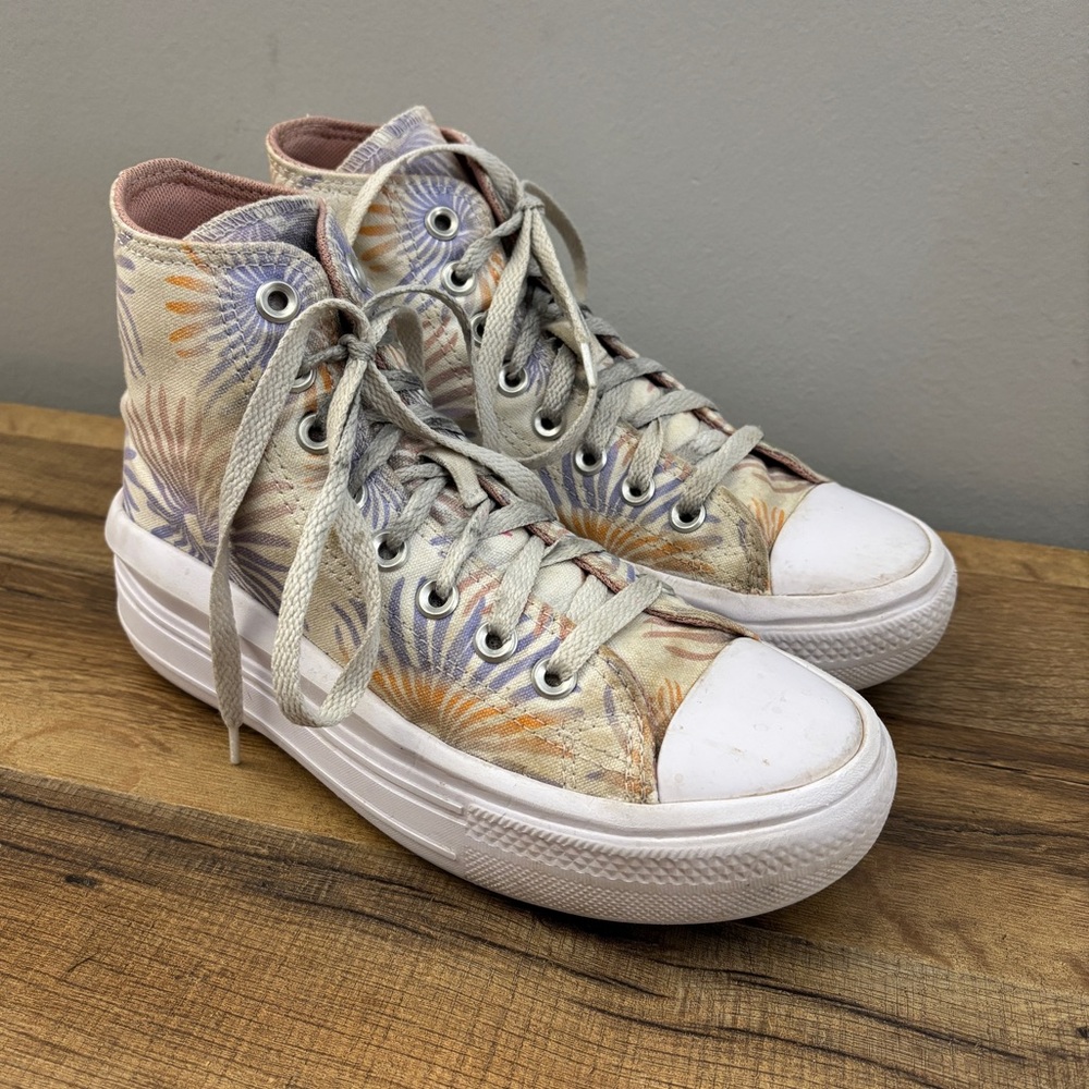 Converse Chuck Taylor All Star Move Hi Floral Platform A06672C Women’s